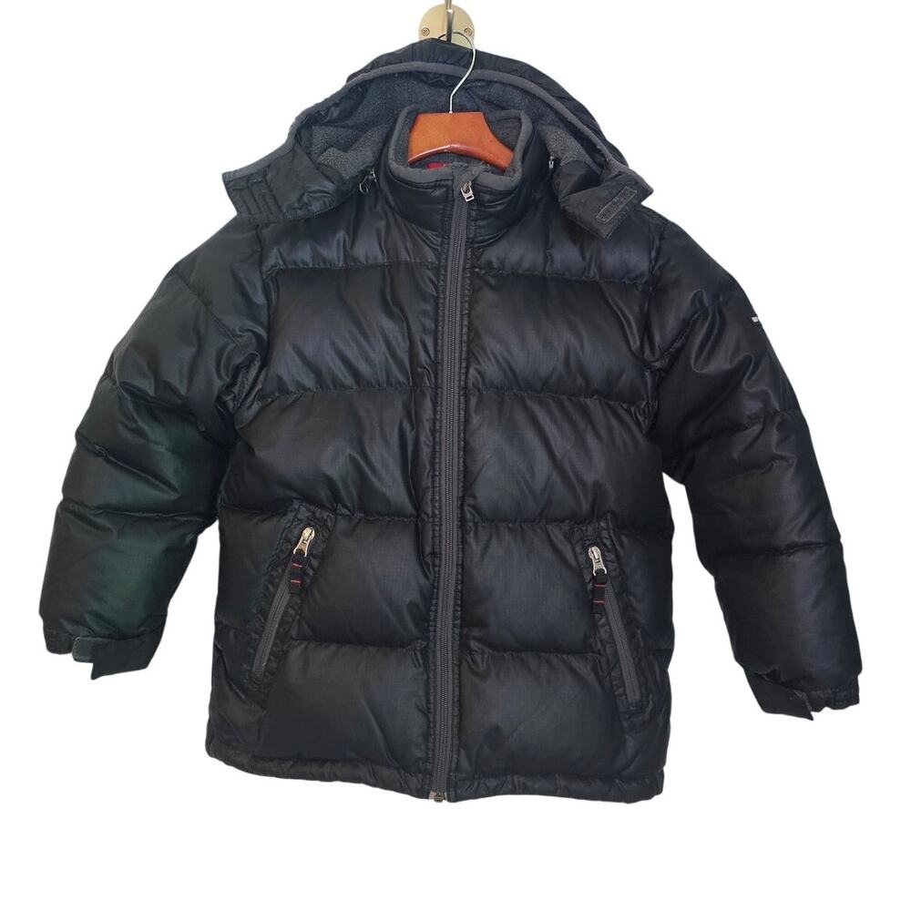 GAP Kids Black Down Puffer Winter Insulated Coat Size 8
